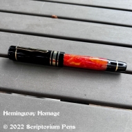 800 Hemingway Homage - McKenzie Enfuego & Black Acrylic - Large - 7